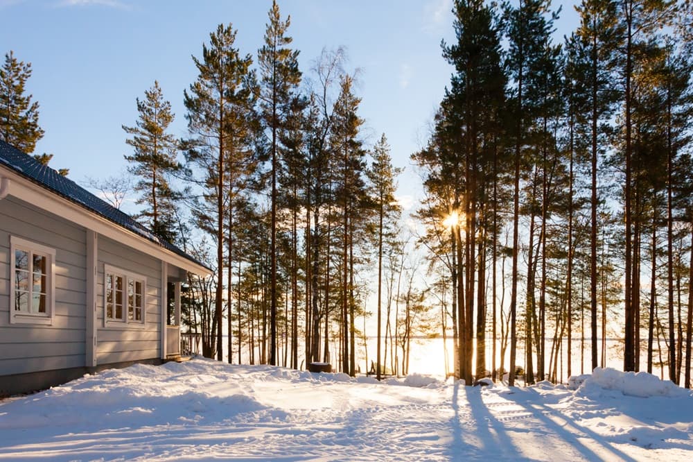 Vinterklart sommerhus