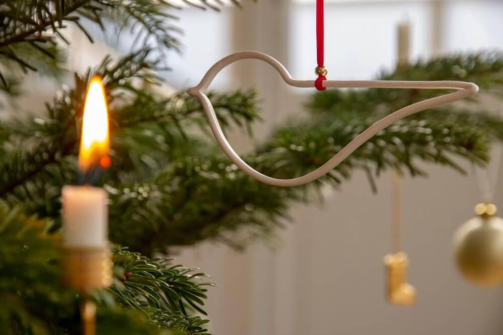 Juledekoration med lys