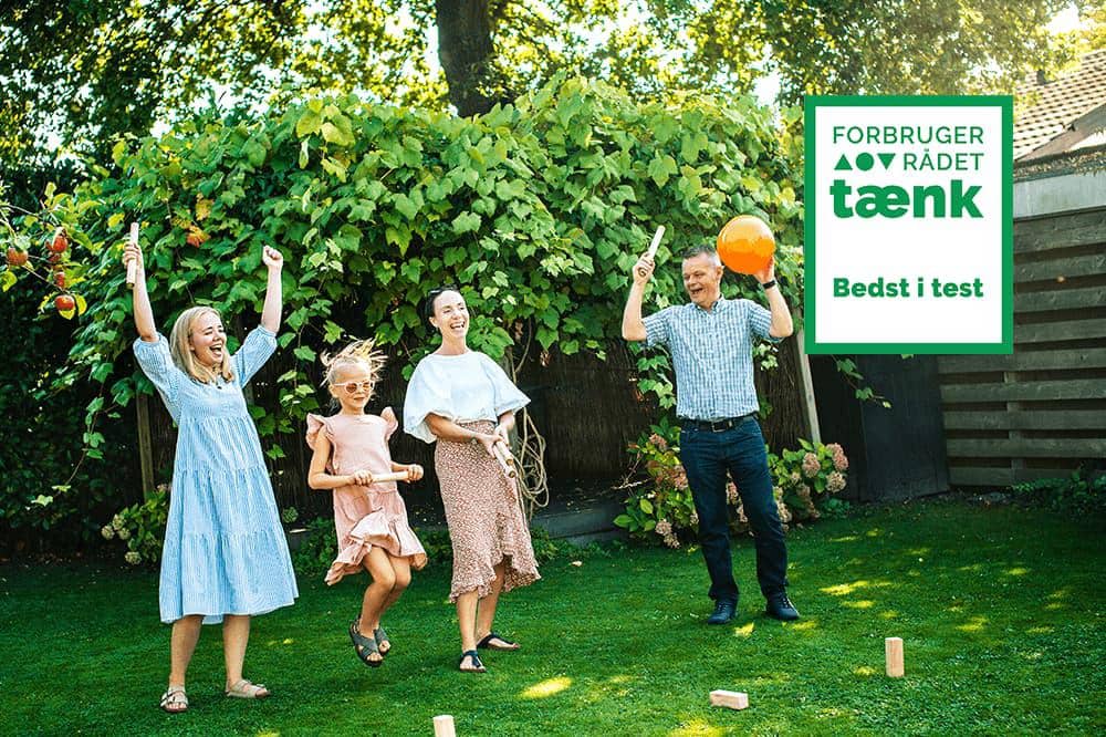 Glad familie