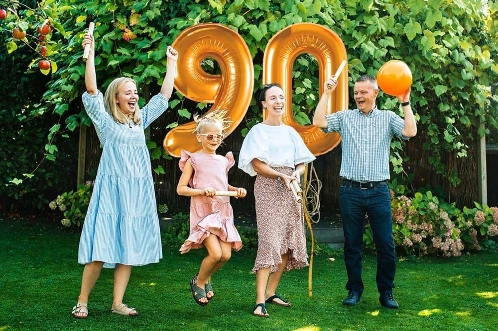 90 års fødselsdag